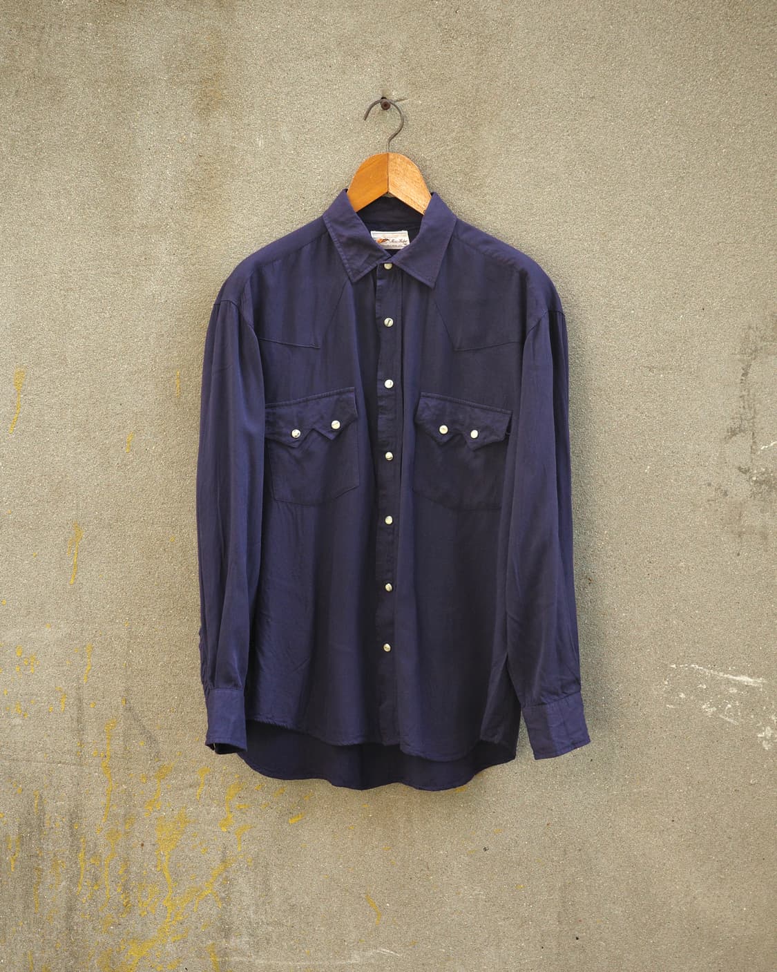 90‘s 빈티지 레이온 웨스턴 셔츠 상품이미지1