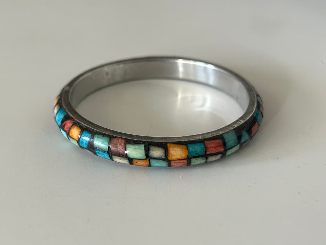 인도 컬러 타일 뱅글 상품이미지1