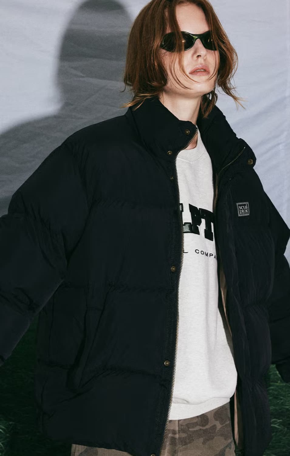 스컬프터 100 Middle Oversized Puffer Down패딩 상품이미지5