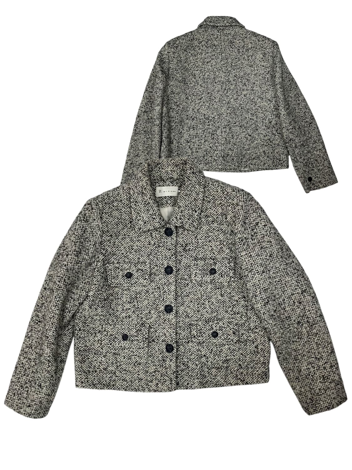 it MICHA 잇미샤 트위드 자켓 M 상품이미지1
