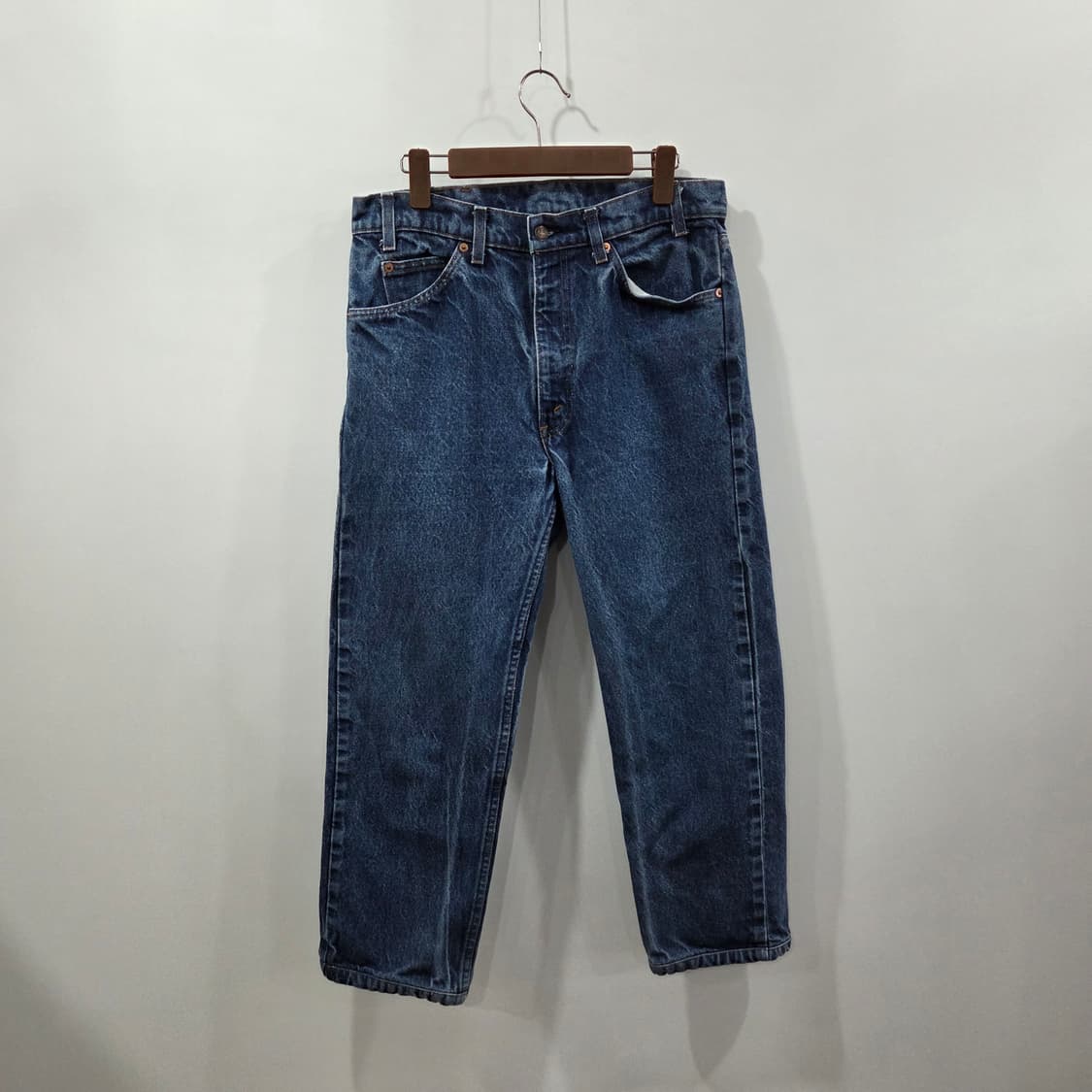 80s 리바이스 551 오렌지탭 중청 데님팬츠 34/36  상품이미지1