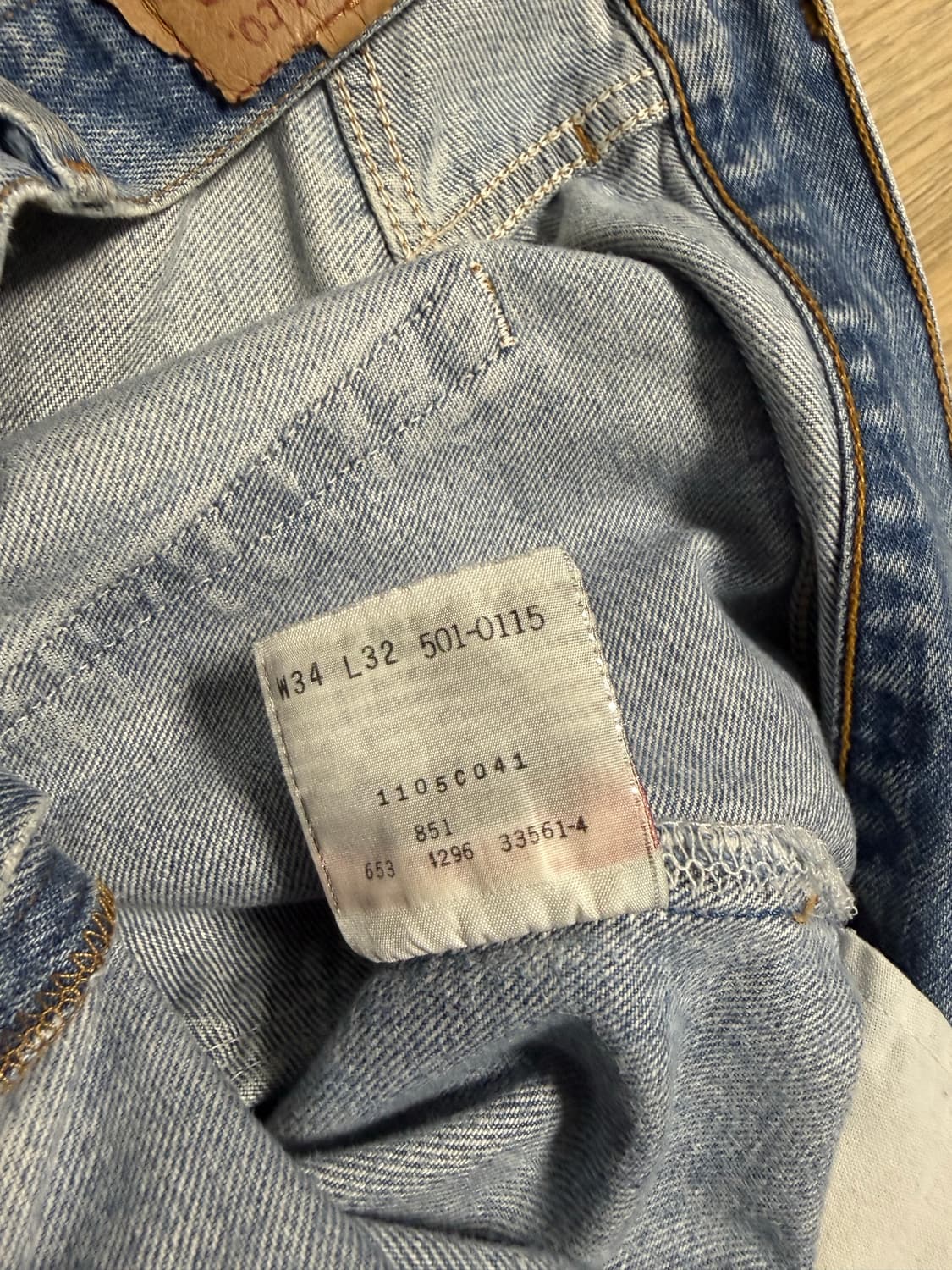 90s 리바이스 501 미제 made in usa 상품이미지7