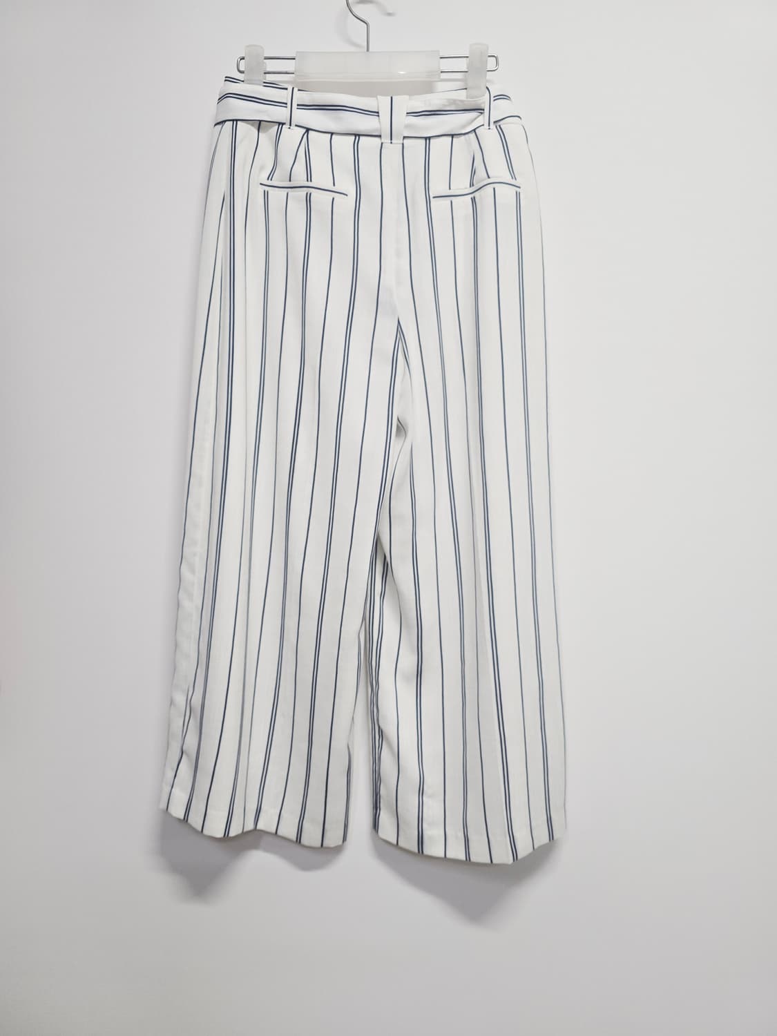 잇미샤 스트라이프 와이드 벨트 팬츠 상품이미지4