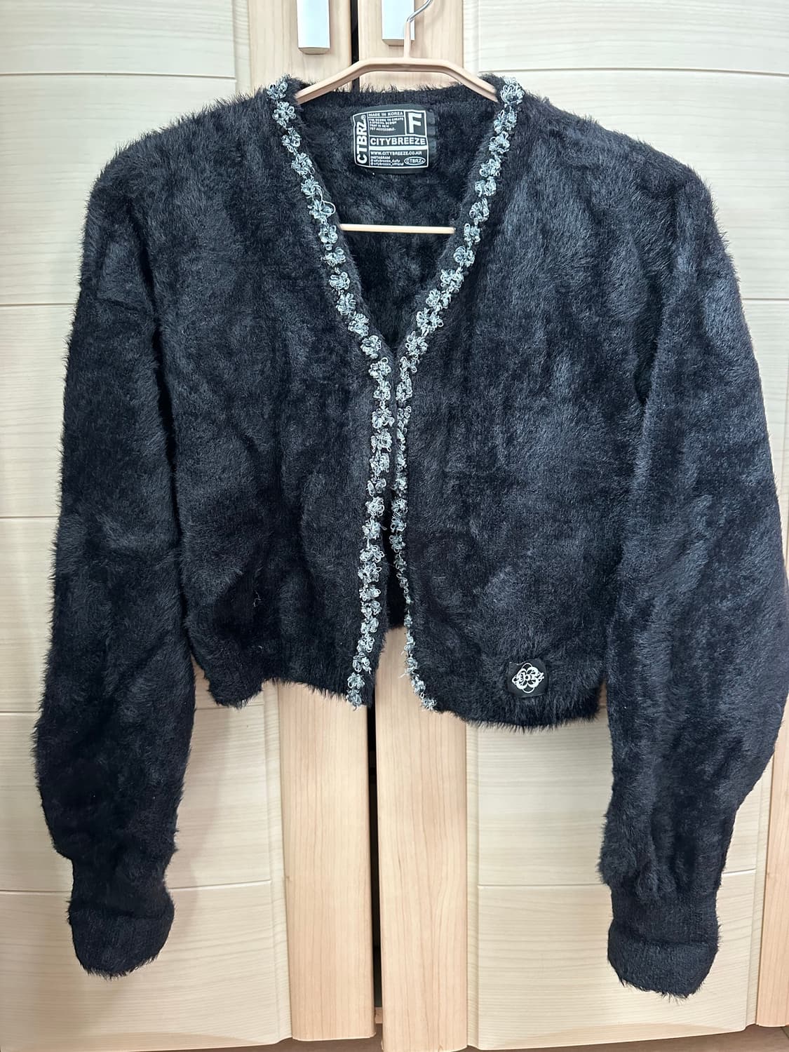 시티브리즈 가디건 블랙 상품이미지2