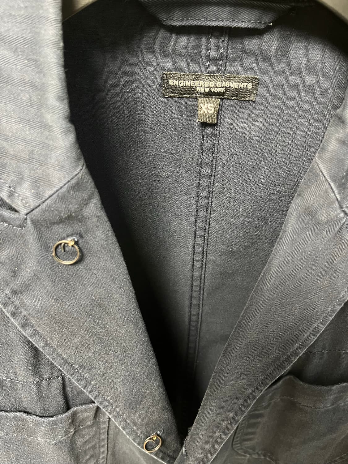 엔지니어드가먼츠 베드포드 자켓 다크네이비 상품이미지3