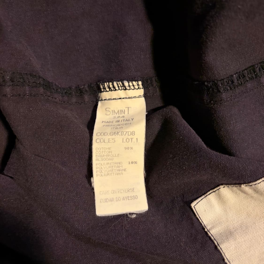 90s Armani jeans 빅 아일렛 후디드 코트 상품이미지6