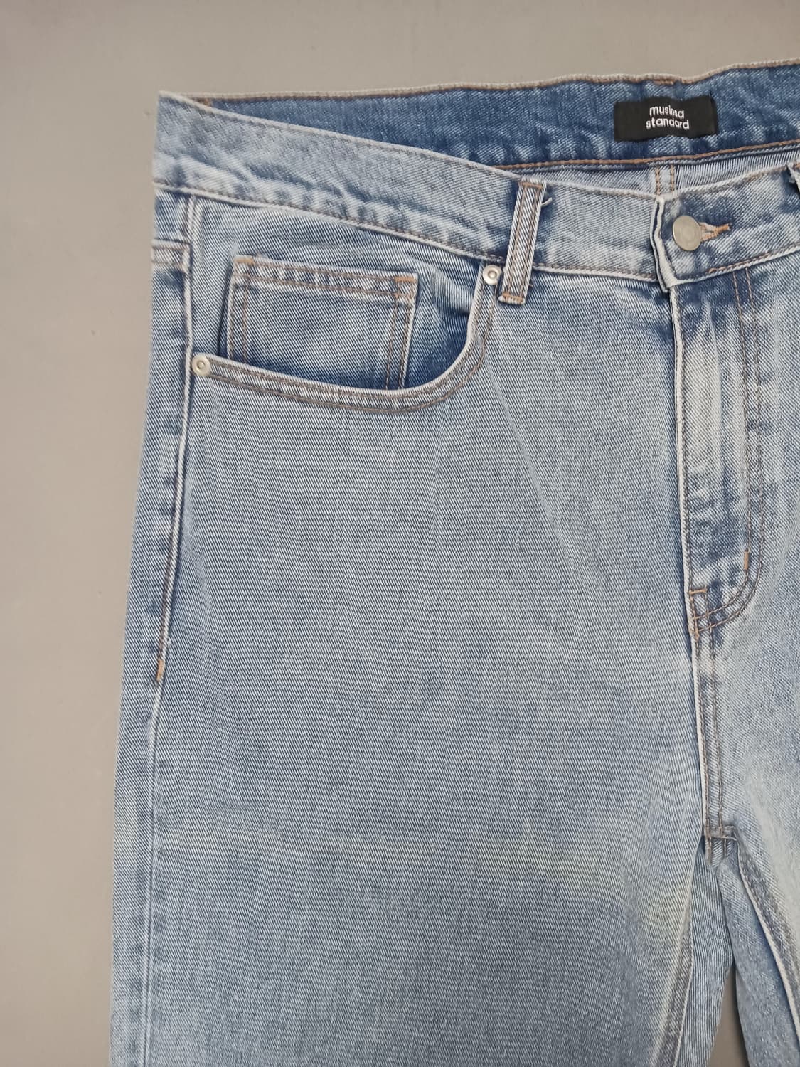[36] 무신사 스탠다드 스트레이트 데님 팬츠 청바지 상품이미지2