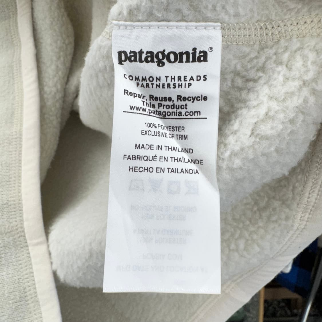 파타고니아 베터스웨터 하프 집업 후리스 (S)  상품이미지5