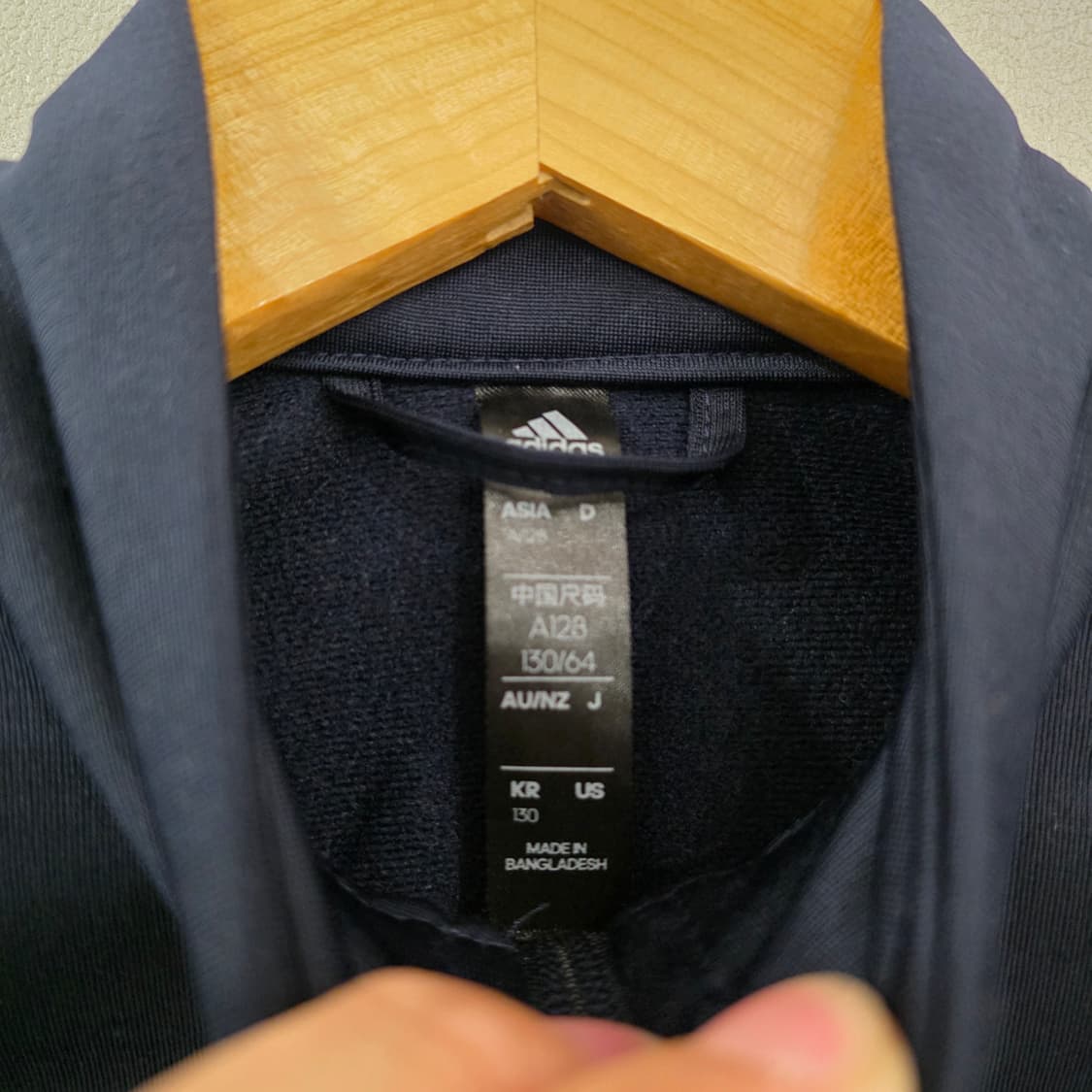 아디다스 네이비 트레이닝 상의 130 상품이미지8
