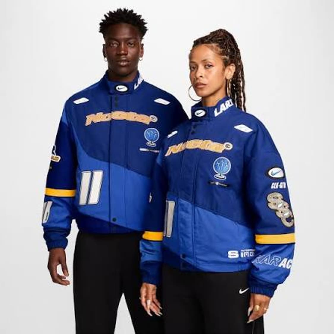 [XL]나이키 x 녹타 레이싱 자켓 블루 상품이미지1