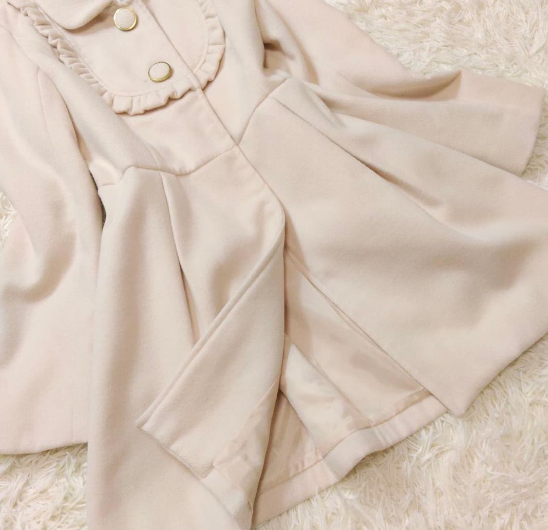 리즈리사 히메갸루 프릴 코트 상품이미지3