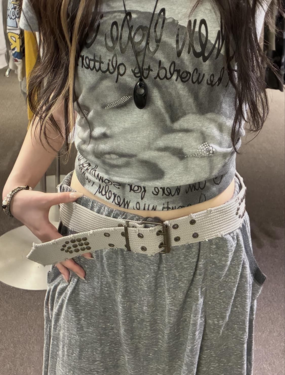 Graphic Maxi Street 🌪️🩶 상품이미지3