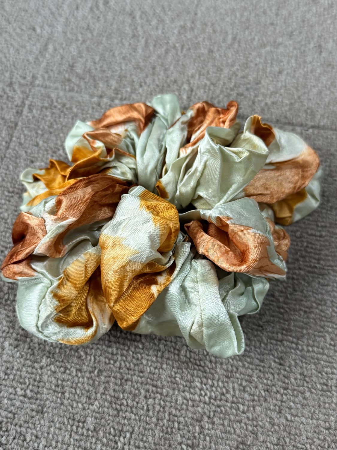 빈티지 스카프 커스텀 스크런치 상품이미지2