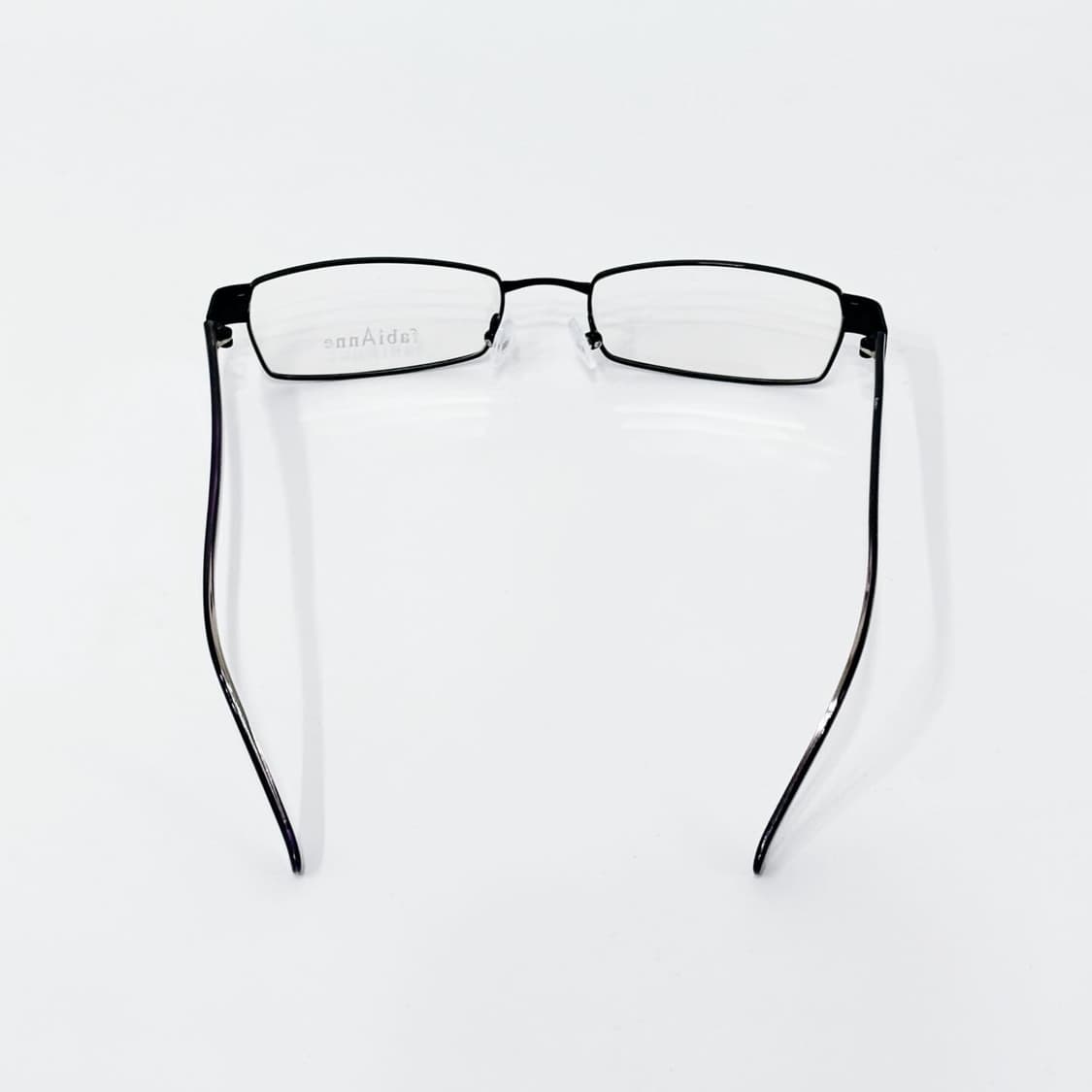 FabiAnne 블랙 스퀘어 메탈 데드스탁 빈티지안경 상품이미지4