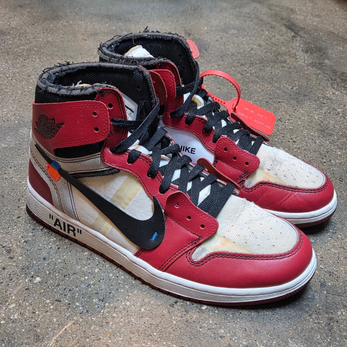 나이키 조던 1 x 오프화이트 레트로 하이 시카고 더 텐 (290) 상품이미지1