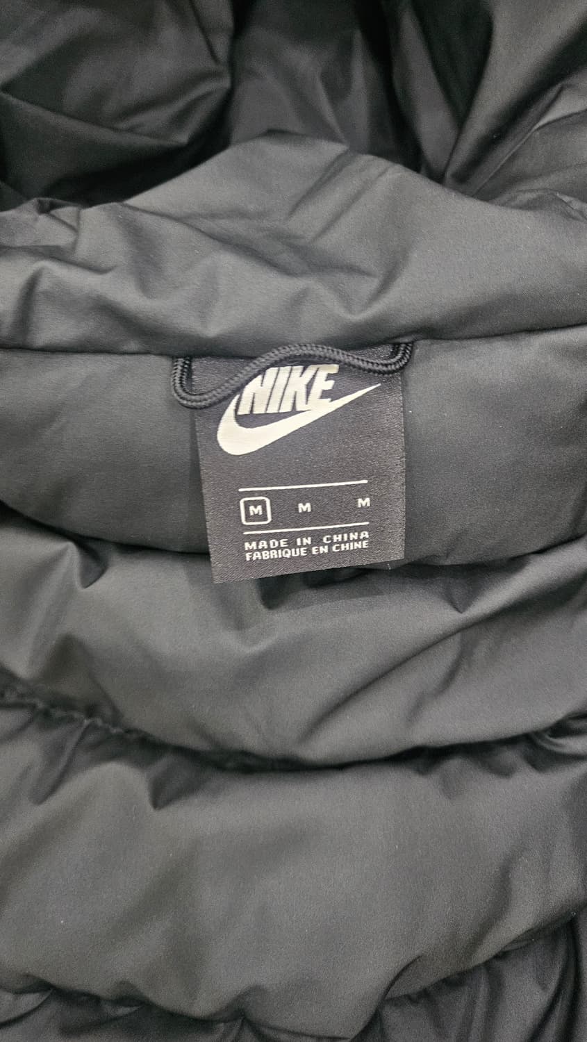 나이키 롱패딩 M 블랙 새상품급 상품이미지5