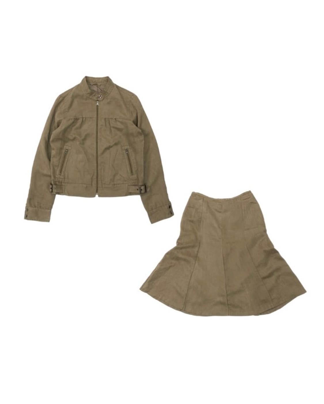 Comme ca ism suede set up 상품이미지1