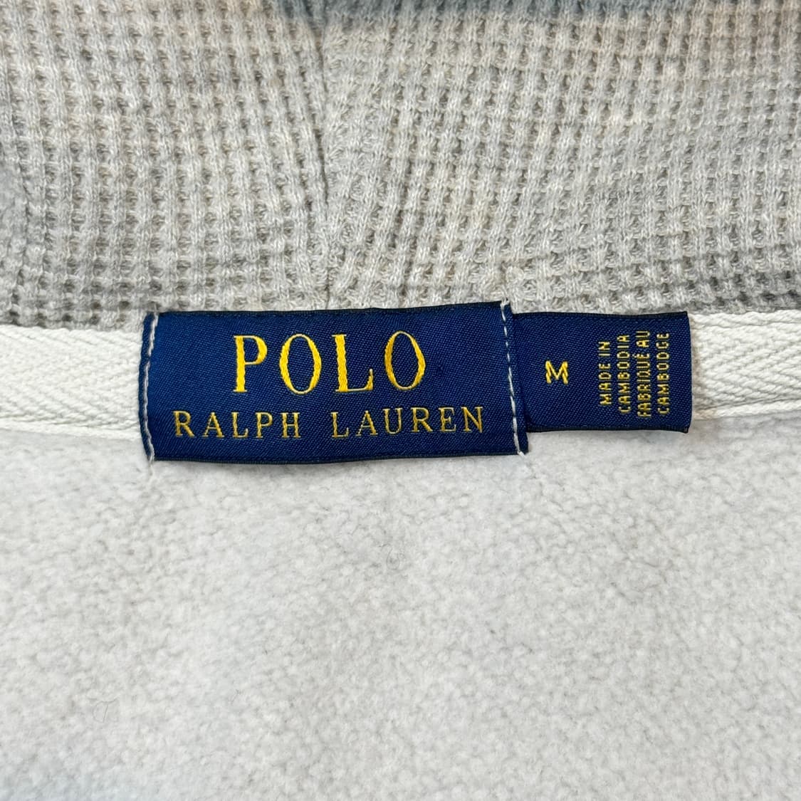 M) 폴로 랄프로렌 써멀 후드집업 그레이 상품이미지7