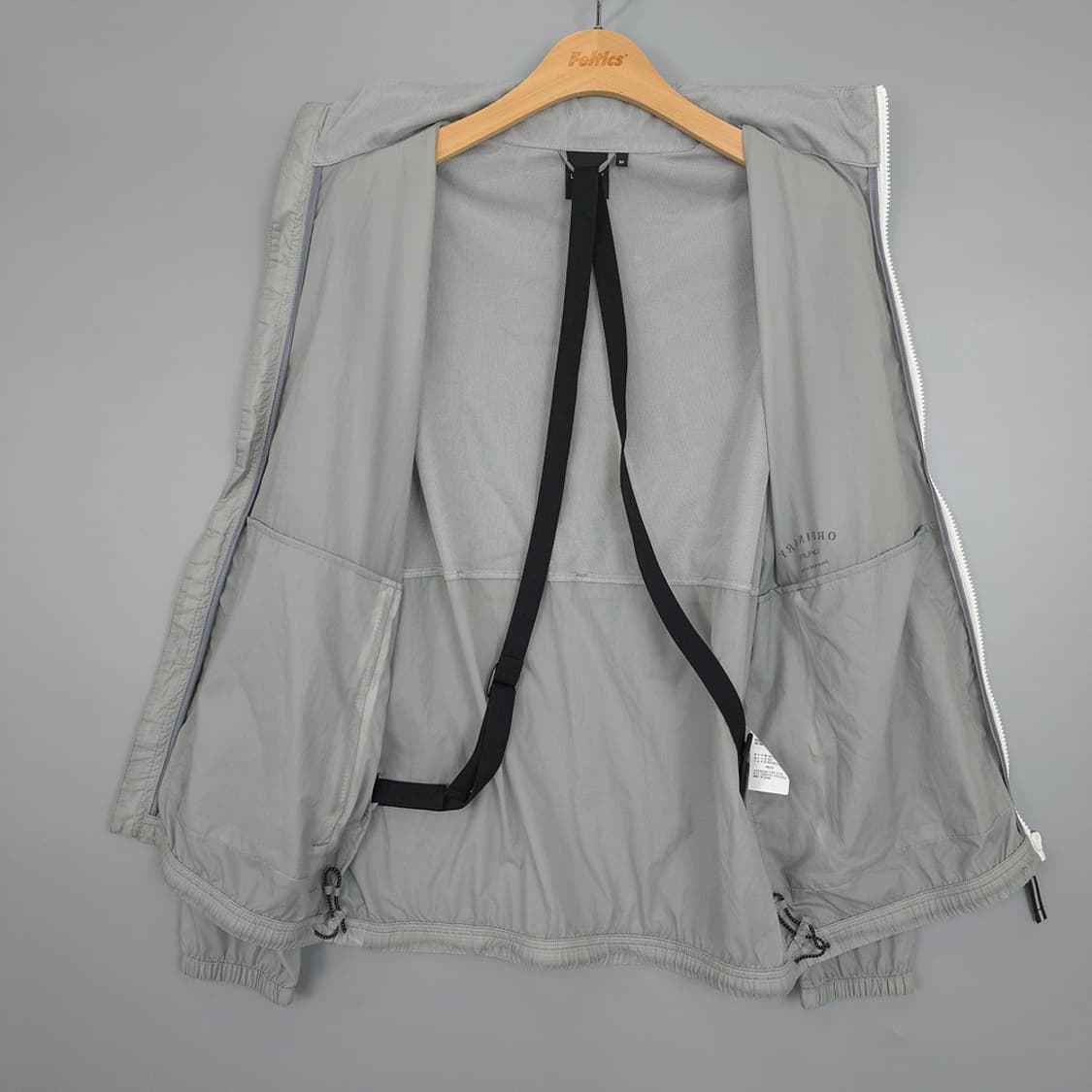 라푸마 Lafuma 라이트 그레이 바람막이 점퍼 90 상품이미지6