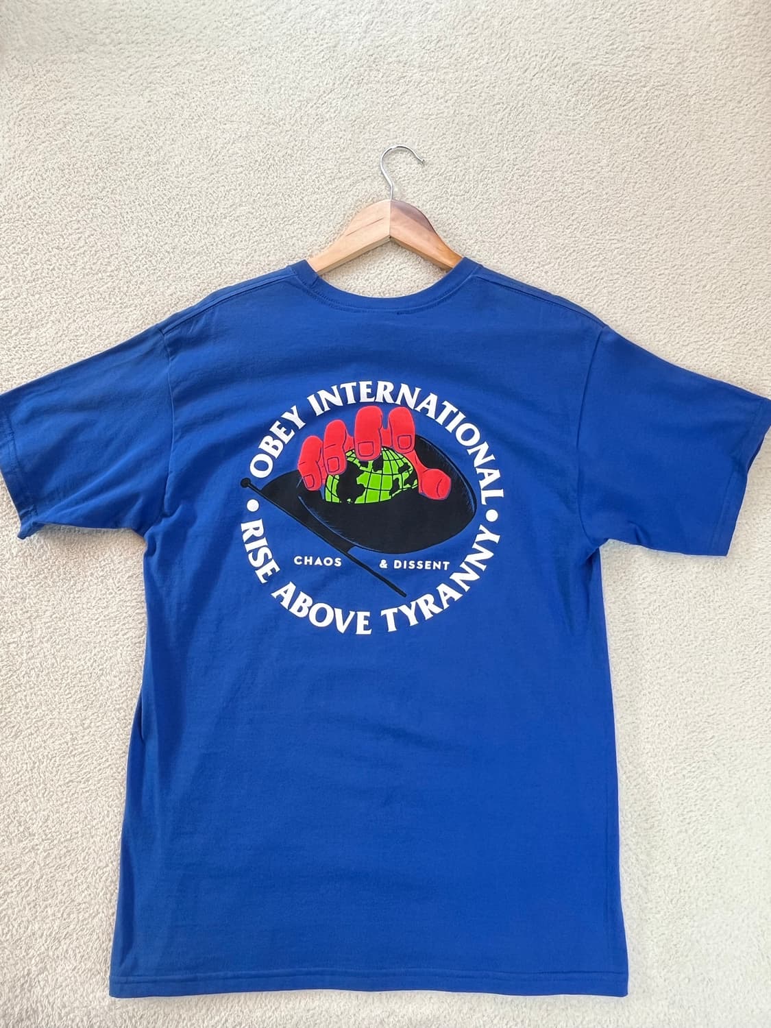 오베이 프린팅 반팔티 상품이미지2