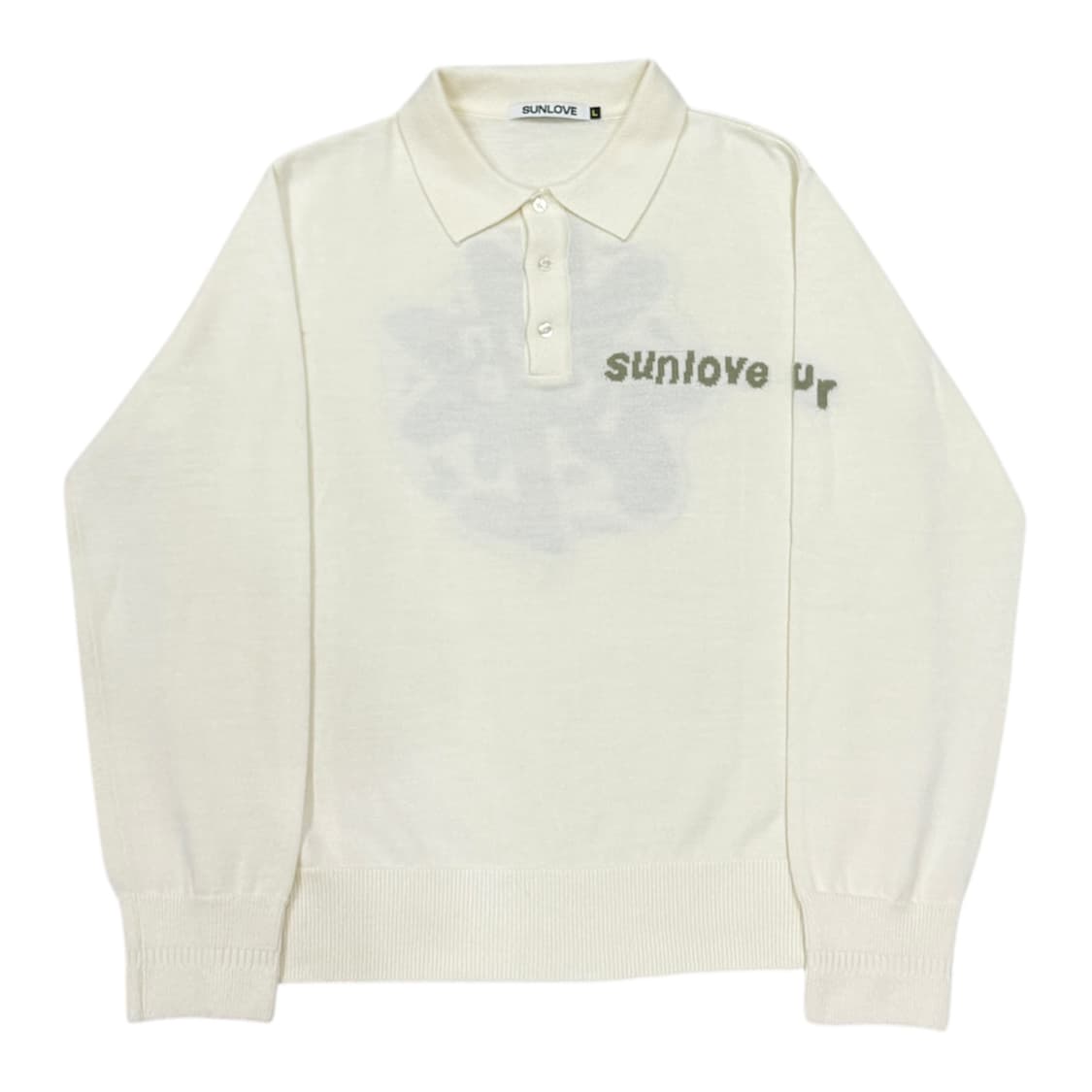 썬러브 폴로 니트 카라티 L 상품이미지1