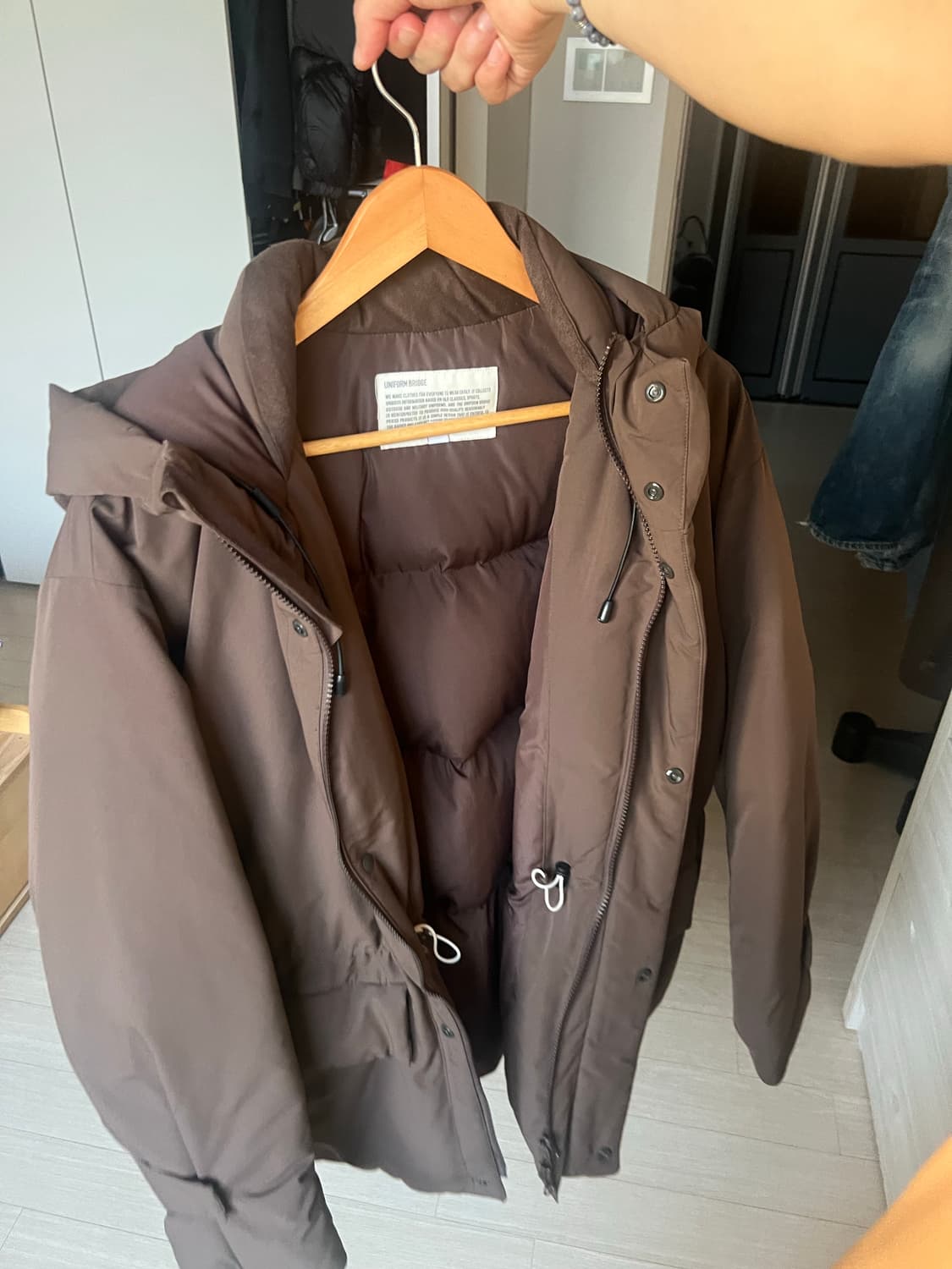 유니폼 브릿지 패딩 M cold weather down parka 상품이미지2