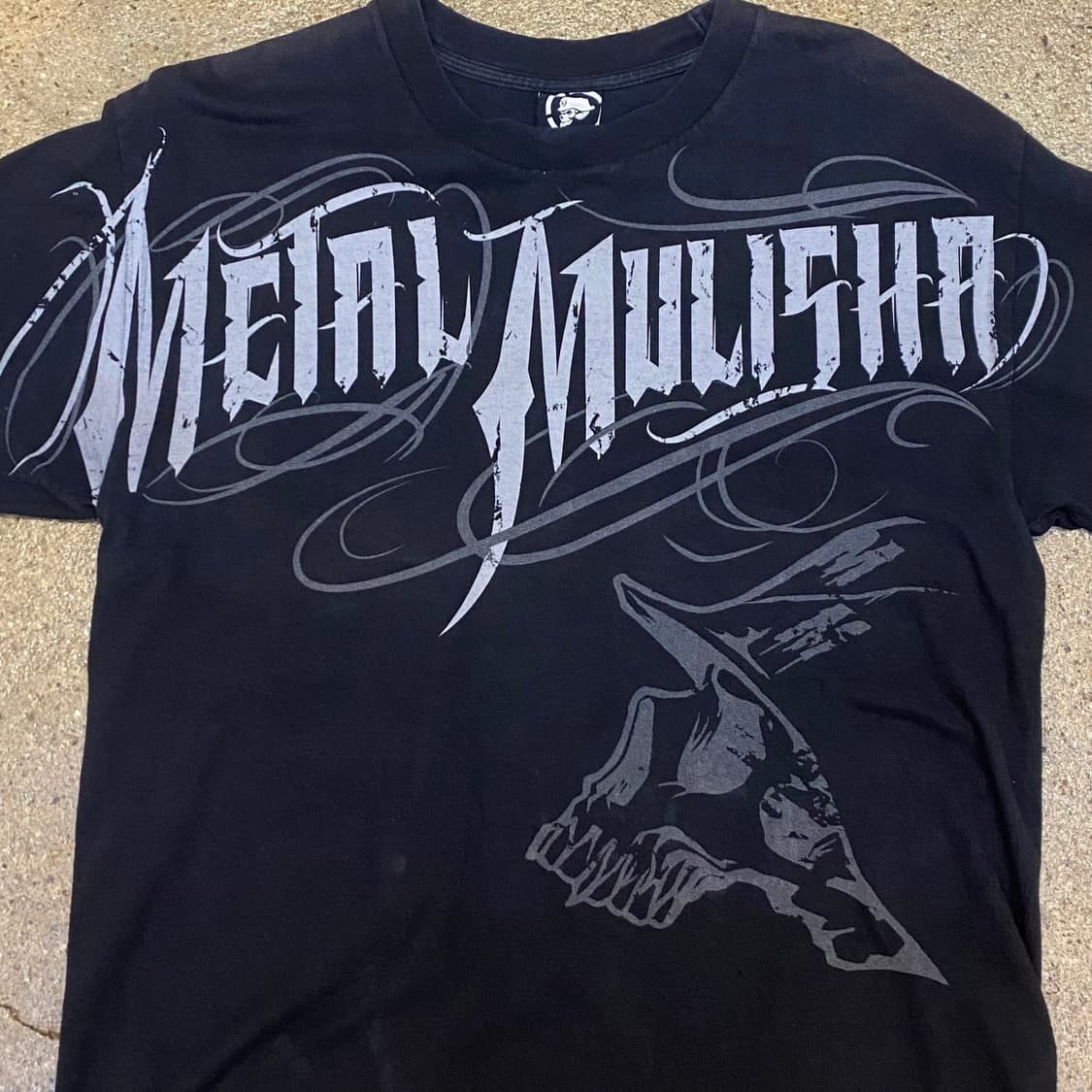 미국 빈티지 메탈 멀리샤 METAL MULISHA 락티셔츠 반팔티 상품이미지4