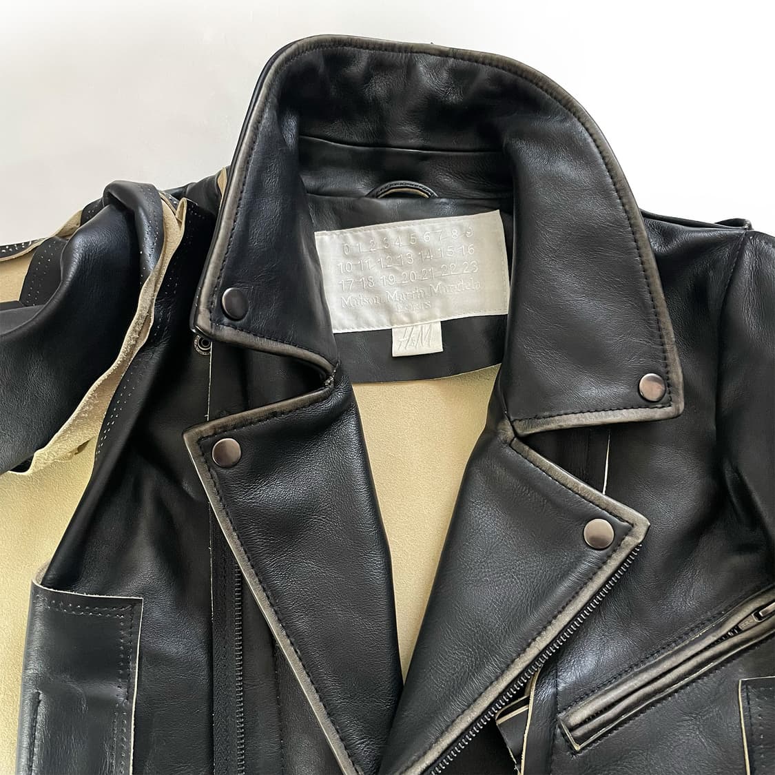 Margiela × H&M Leather Jacket 상품이미지4