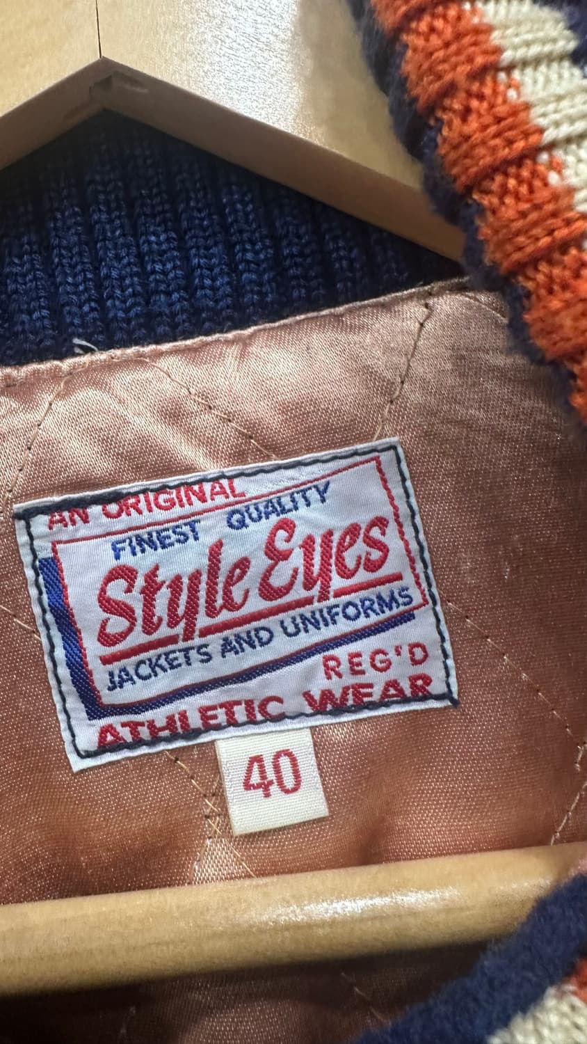 스타일아이즈 바시티자켓 40   상품이미지5