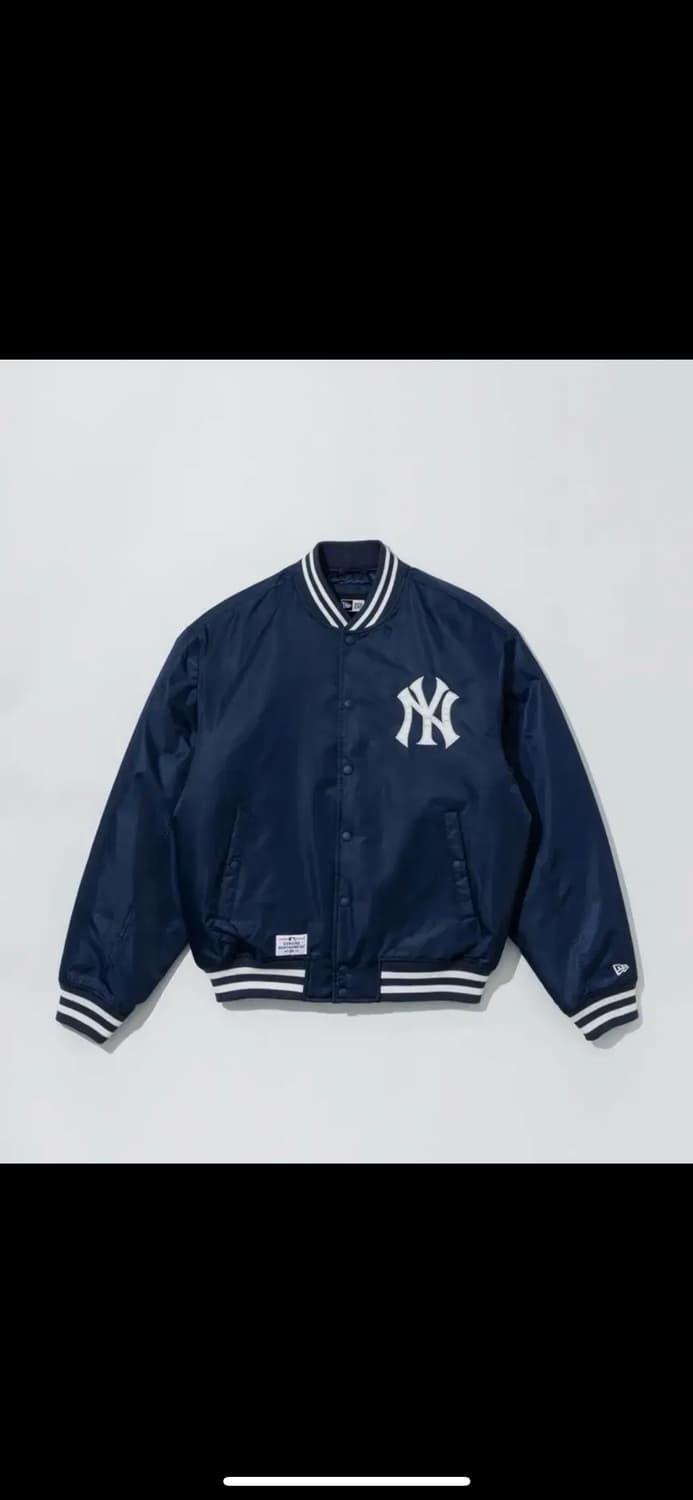 뉴에라 MLB 뉴욕양키스 스타디움 자켓 네이비 L 상품이미지1