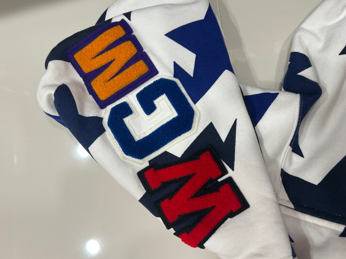 [셋업] 베이프&베메클 스타 후드집업 리본티 갸루 상품이미지5