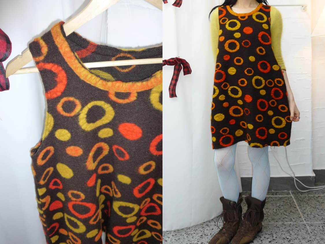 Orange sunset dot ops 상품이미지1