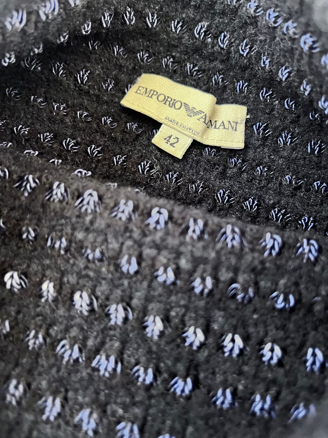 엠포리오아르마니 여성 프린지터틀넥니트 42사이즈 상품이미지7