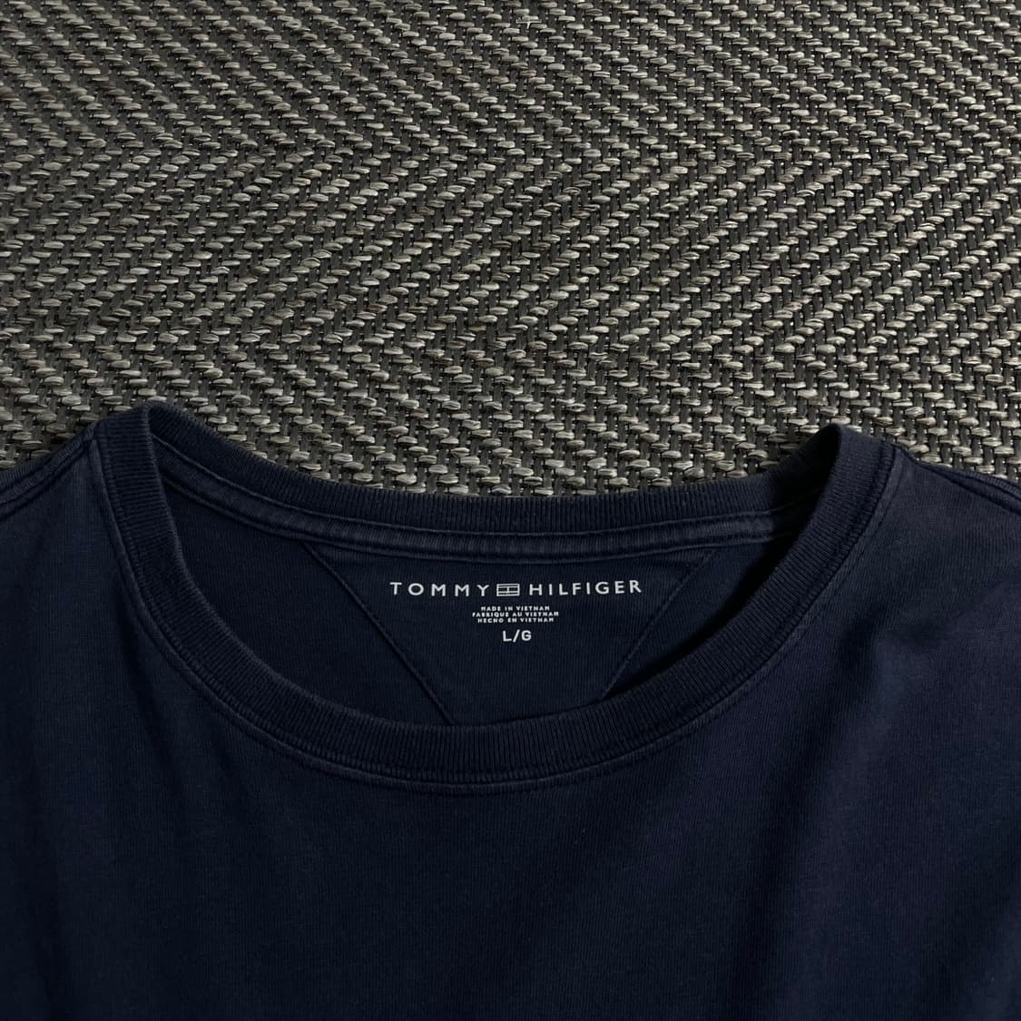 타미힐피거 플래그 빅로고 반팔 티셔츠o 3768 상품이미지4