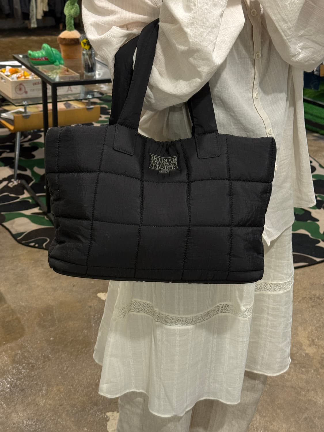 마리떼 프랑소와 저버 클래식 로고 패딩 토트&숄더백 상품이미지1