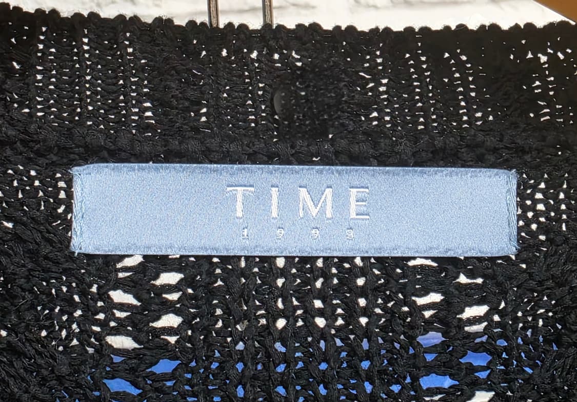 타임 여성 니트가디건 66 브이넥 소매8부 가디건 WM30 상품이미지2