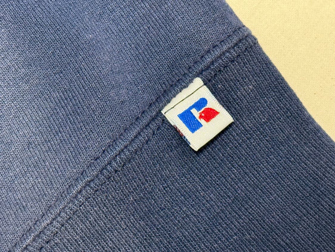 [L] 90s 러셀(Russell Athletics) 네이비 스웻셔츠 상품이미지5