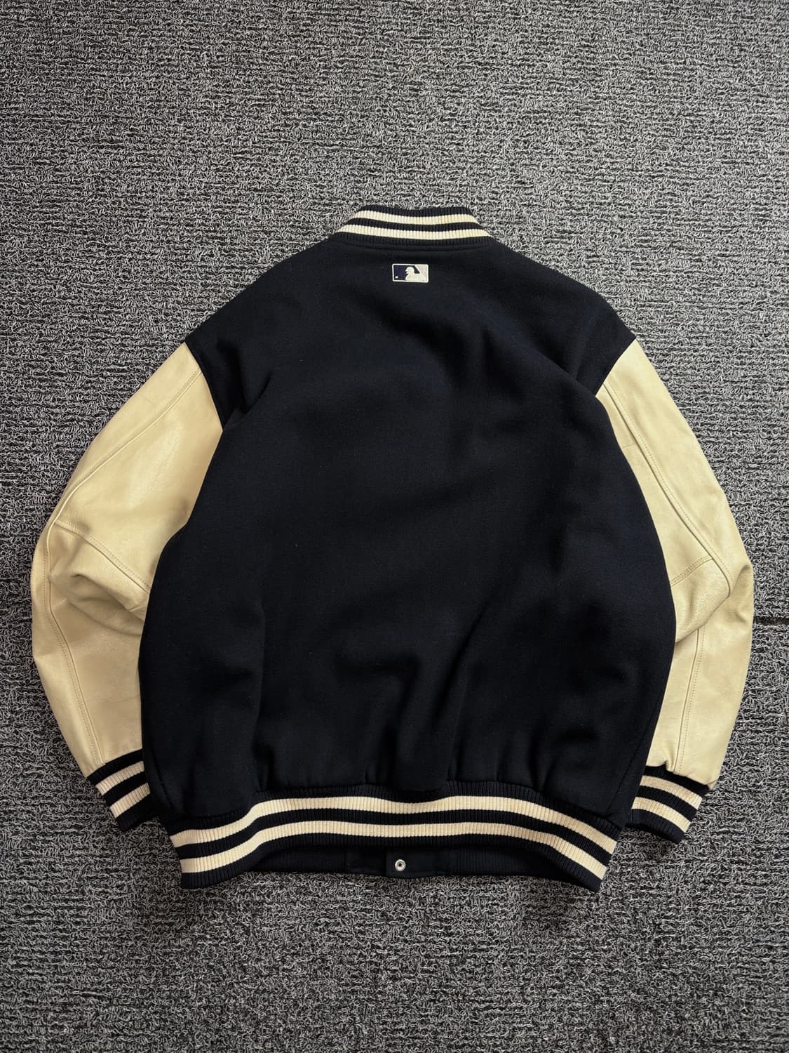 MLB 시애틀 마리너스 소가죽 모직 바시티 자켓 2181 상품이미지5