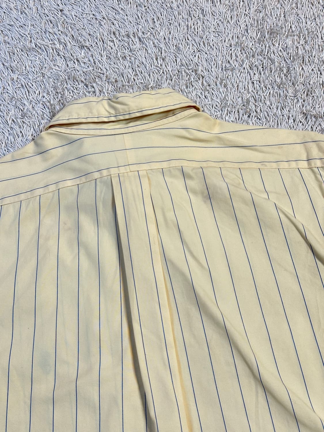 폴로 랄프로렌 클래식핏 블루포니 스트라이프 셔츠 레몬 상품이미지6