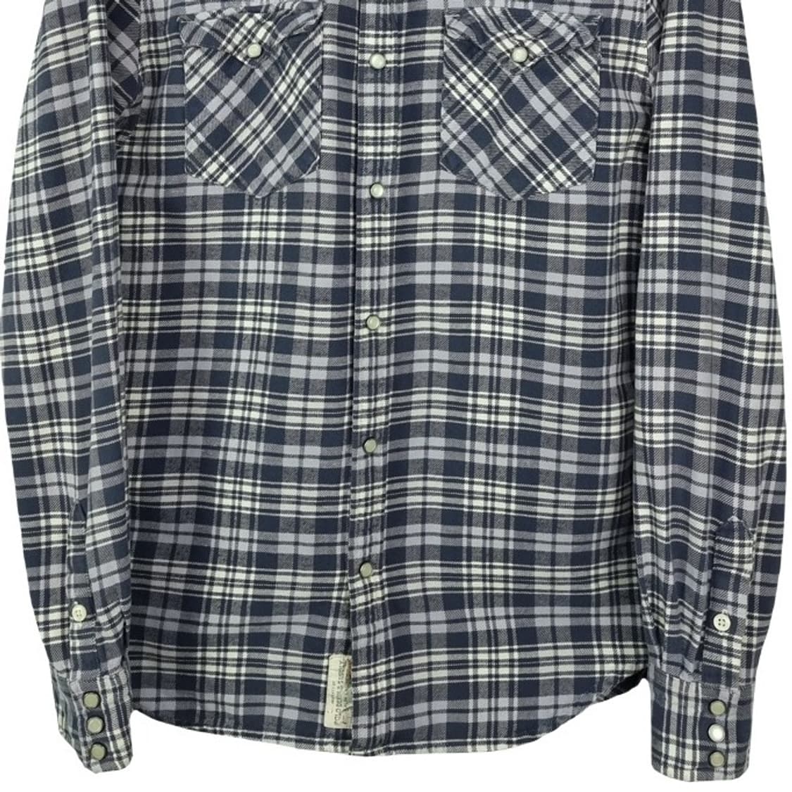 [데님앤서플라이] 빈티지 체크 웨스턴 셔츠 P01395 상품이미지5