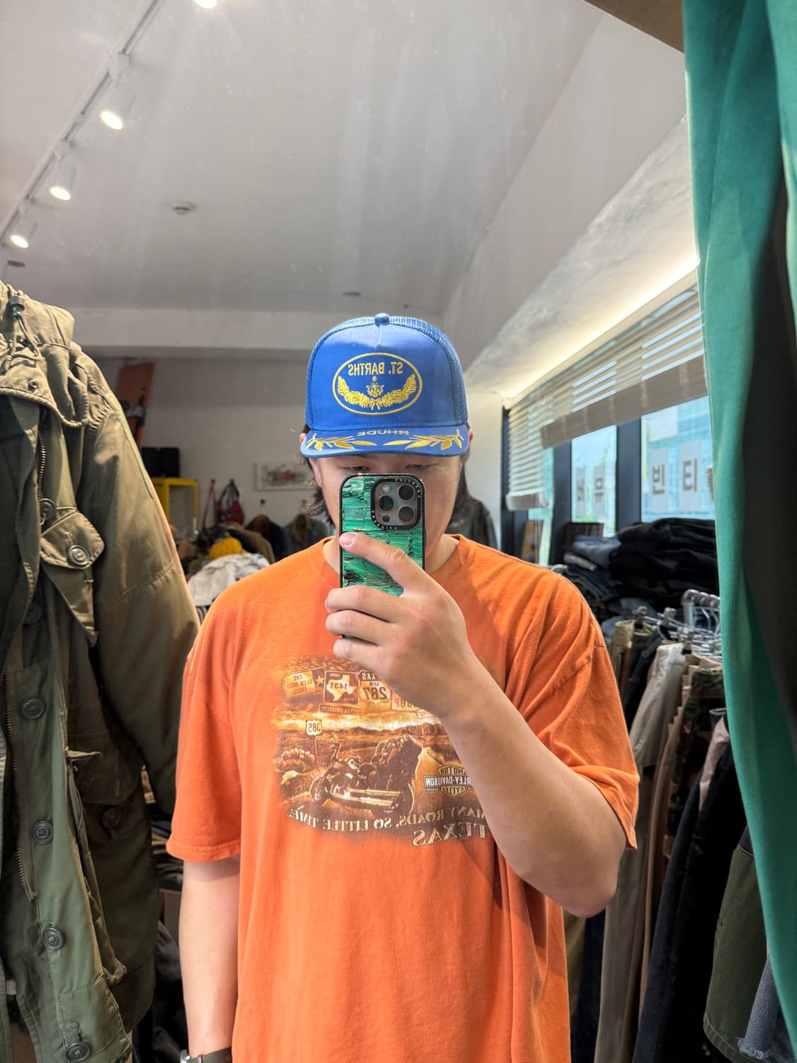 RHUDE ST. BARTHS 트러커 캡 상품이미지4