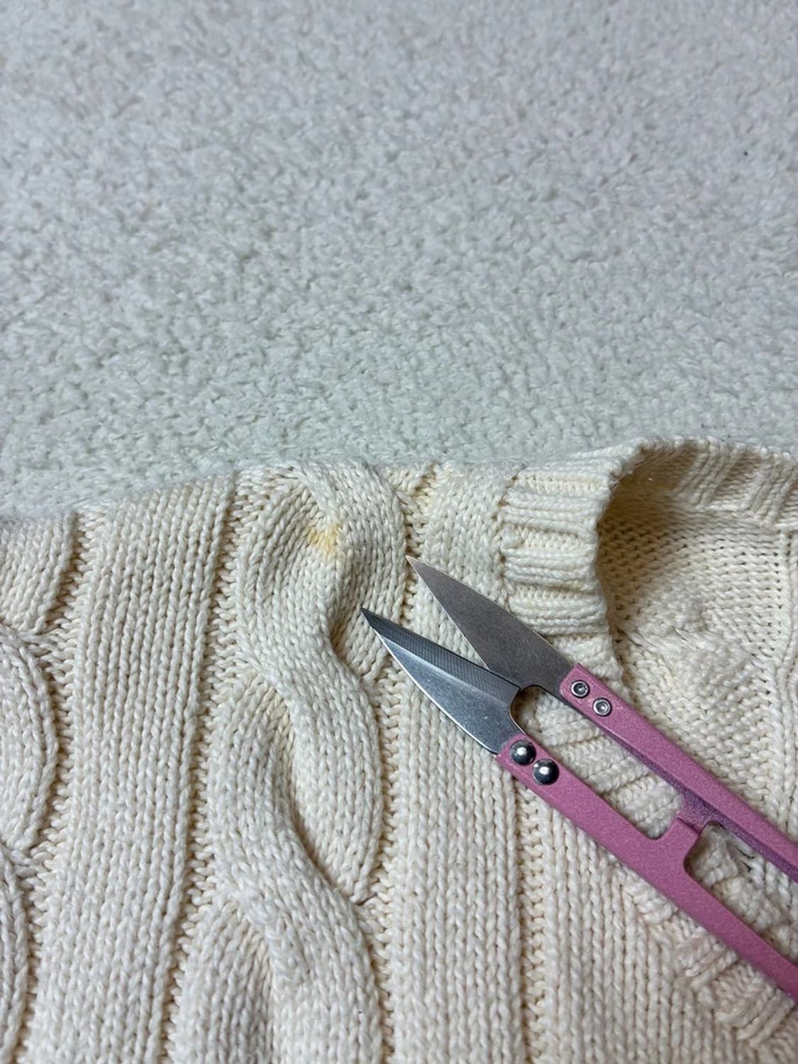 폴로 랄프로렌 케이블 시그니처 로고 니트 PN7321 상품이미지5