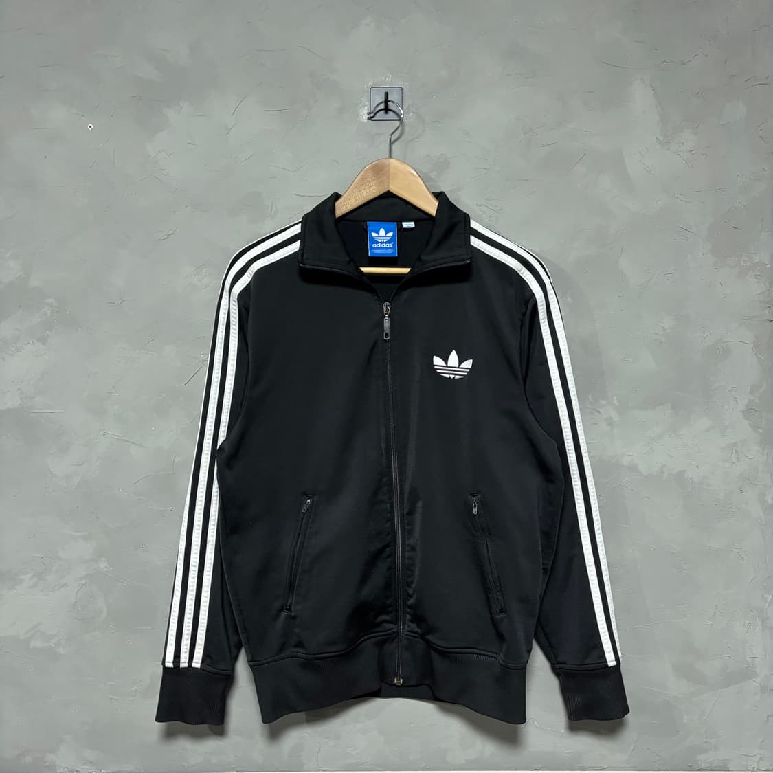 아디다스 파이어버드 져지 트랙탑 검정 상품이미지1