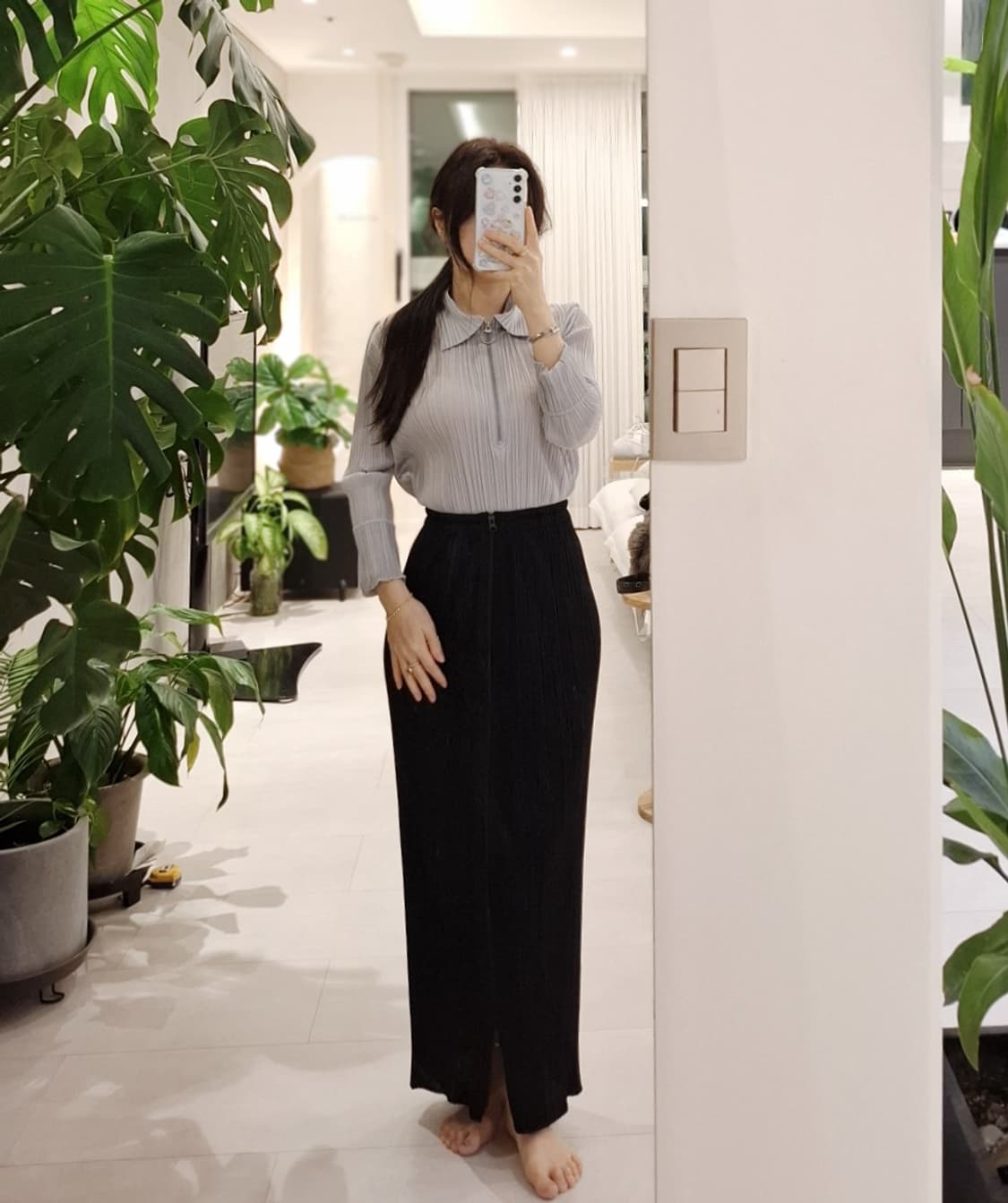 플리츠플리즈 이세이미야케 카라셔츠집업3 상품이미지9