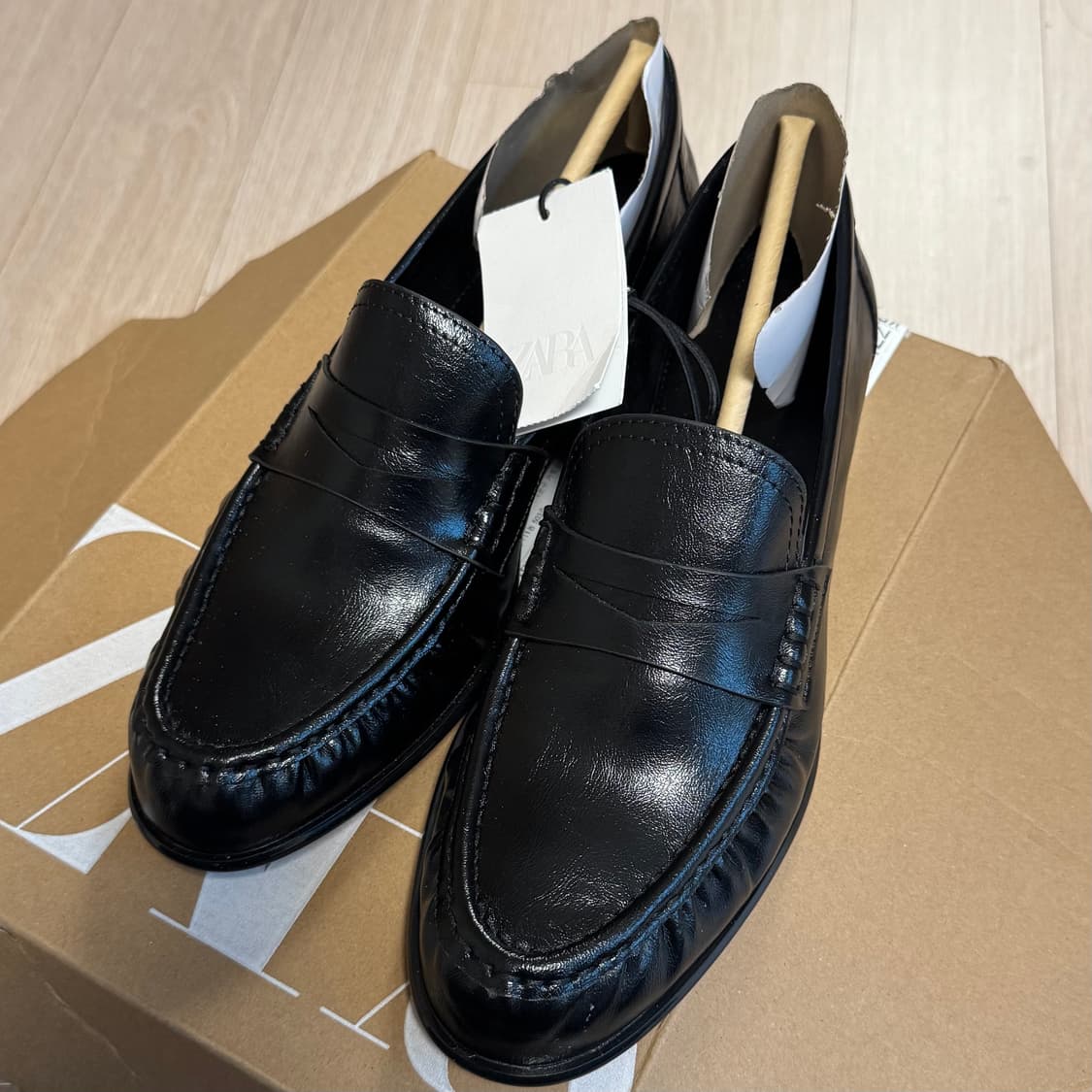 Zara 소프트 셔링 로퍼 EU 39 (KR 255) 상품이미지2