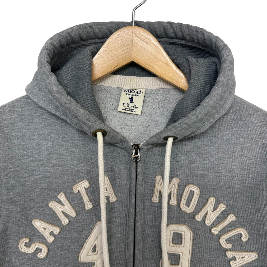 후아유 아치로고 후드집업 상품이미지2