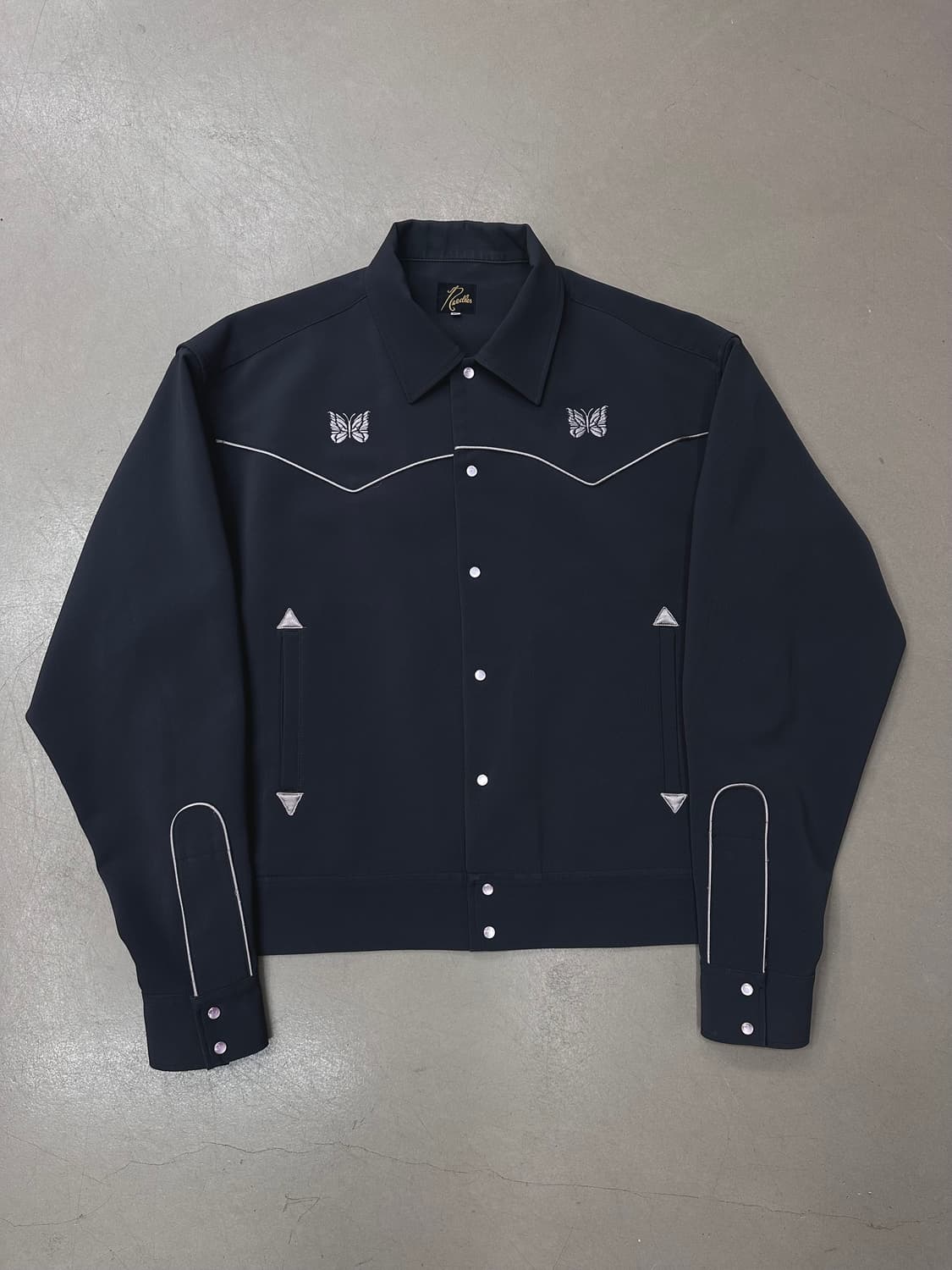 니들스 웨스턴 카우보이 파이핑 자켓 상품이미지4