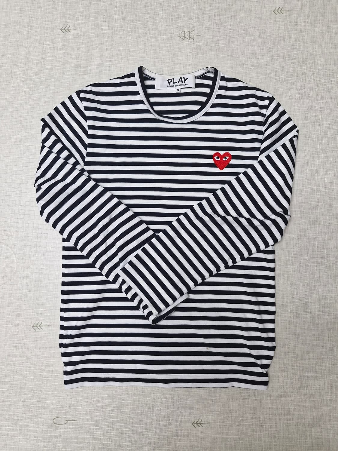 꼼데가르송 스트라이프 롱슬리브s 상품이미지1