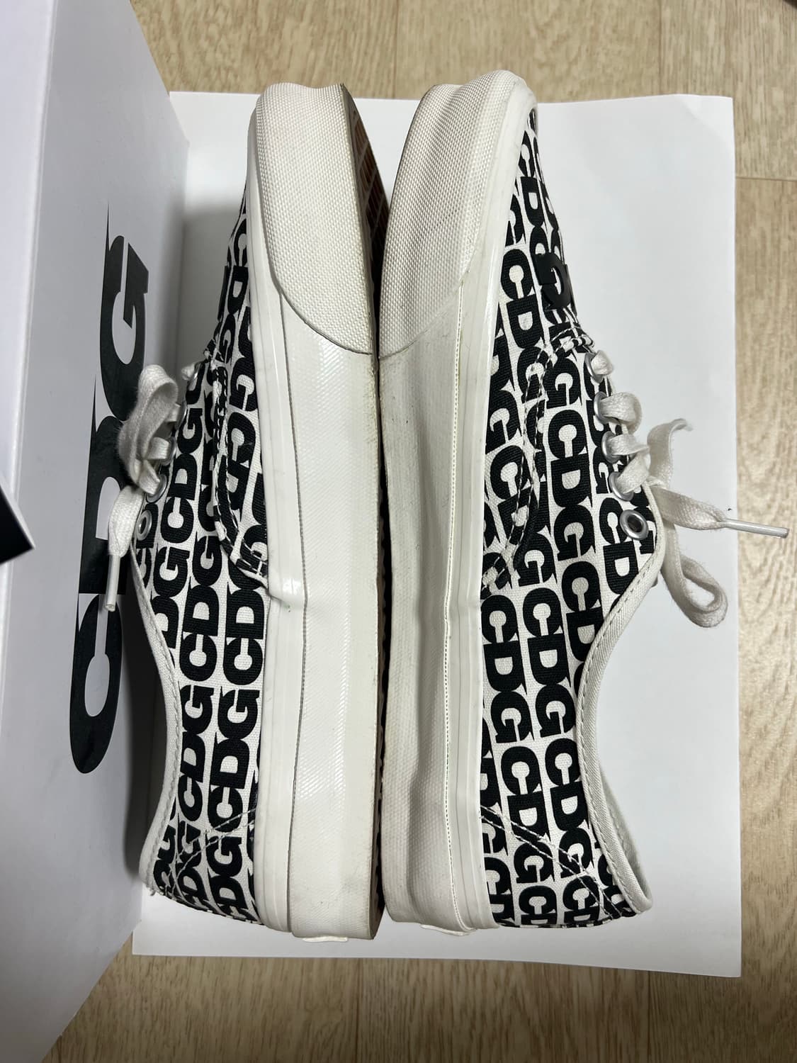 Vans Vault x CDG OG Authentic LX White B 상품이미지8