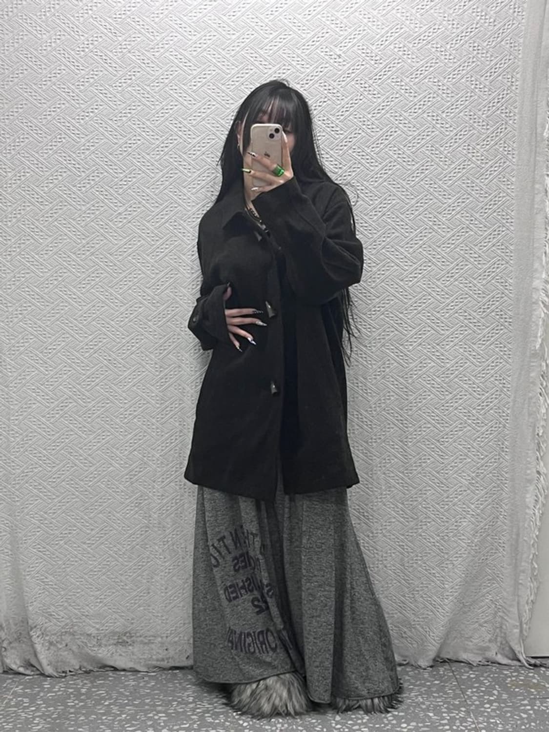 폴로 랄프로렌 빈티지 캐주얼 시크 울 떡볶이 더플코트 100 C08524 상품이미지2